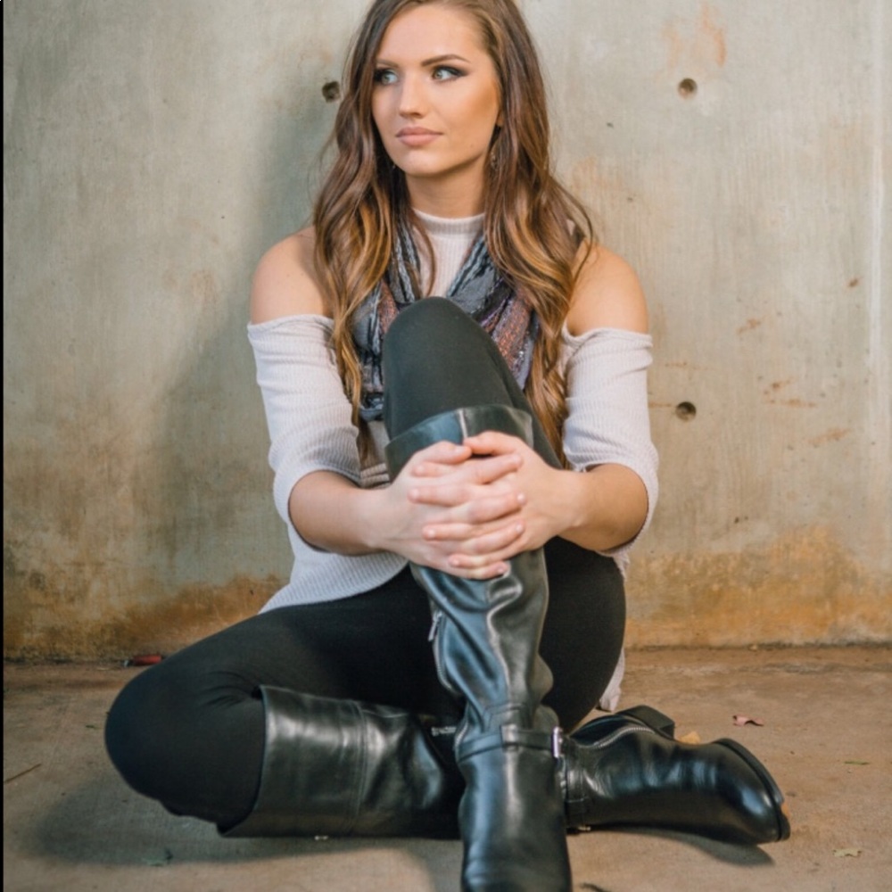 SOLD Coach Riding Boots in Black Size 10